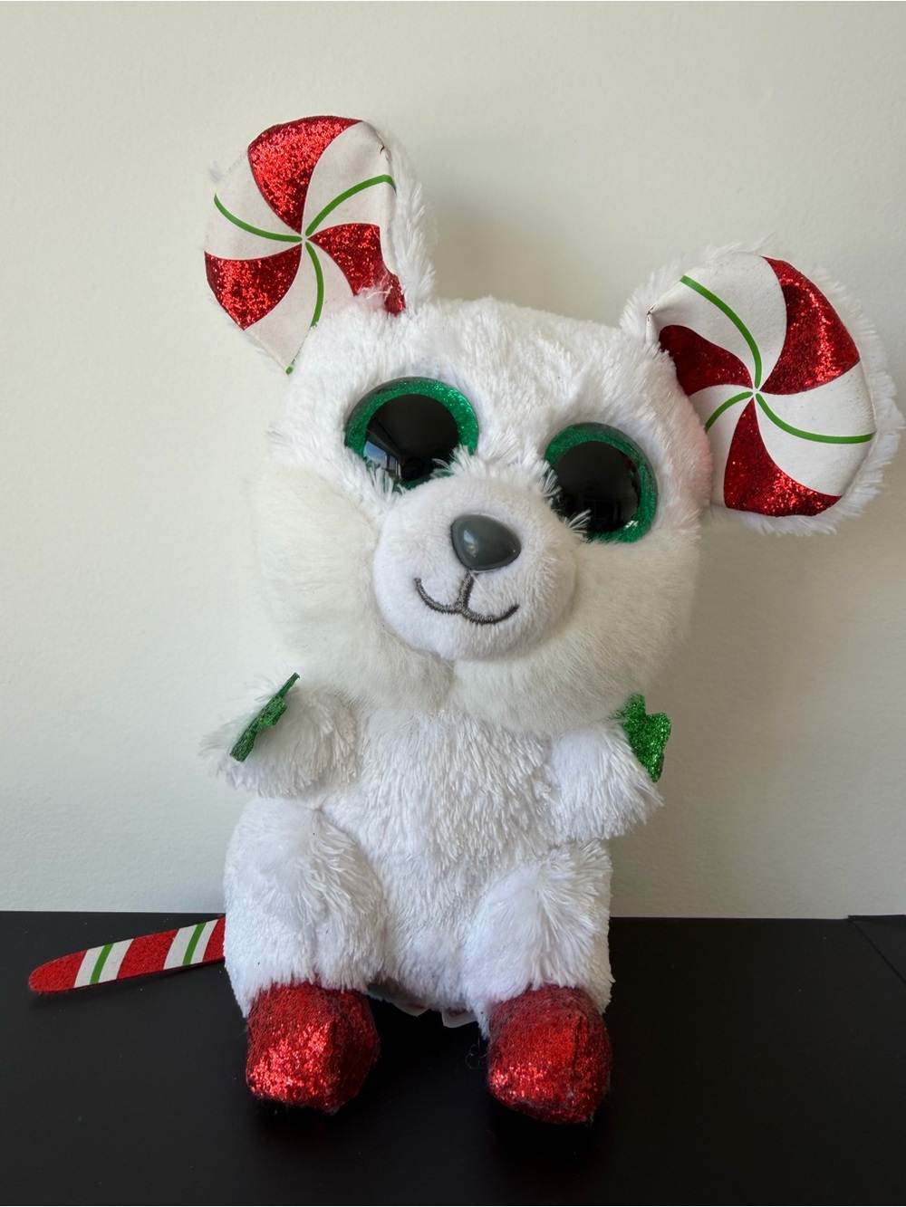 2021 TY Beanie Boos Chimney Christmas Mouse